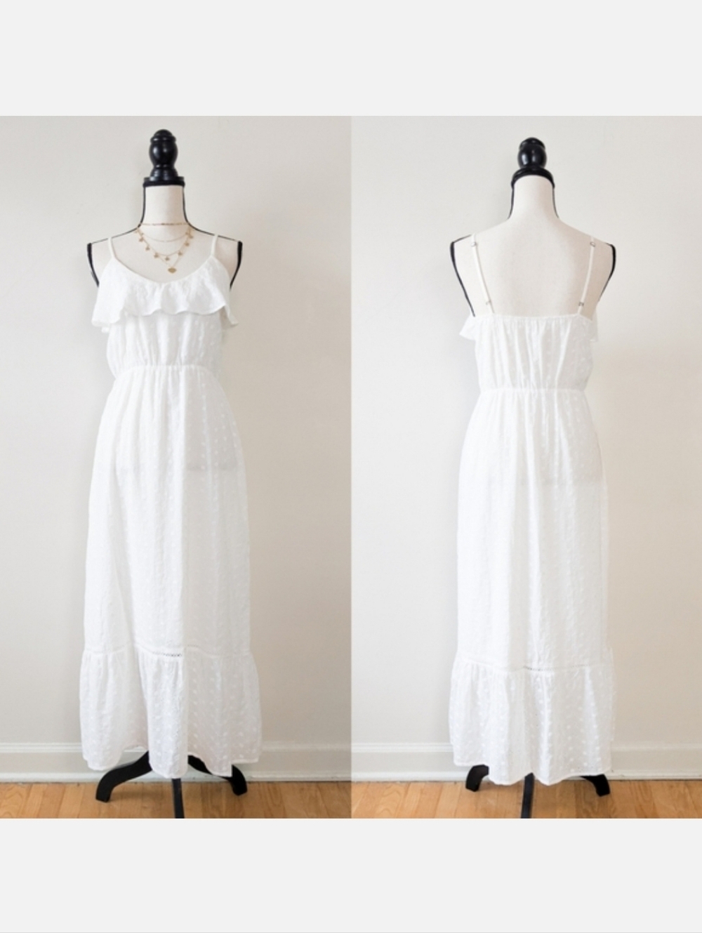💜🦋LAST🦋 NWT Lucca Dana Ruffle Maxi Dress